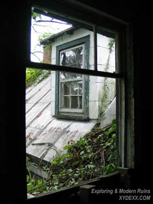 second floor window