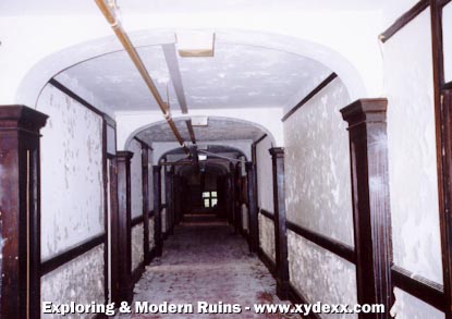 Main hallway, upper floor
